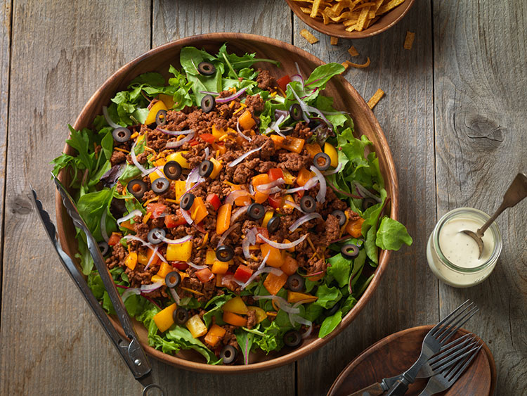 confetti-beef-taco-salad