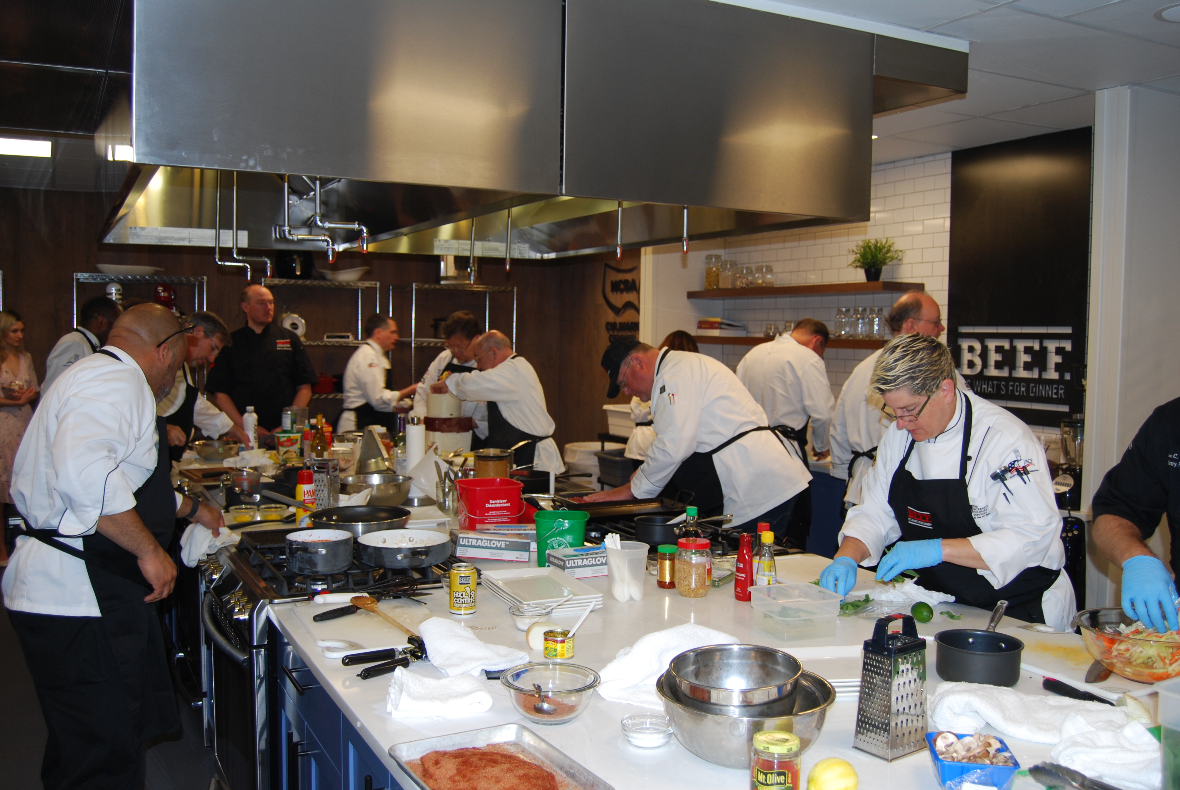 chefs in Culinary Center