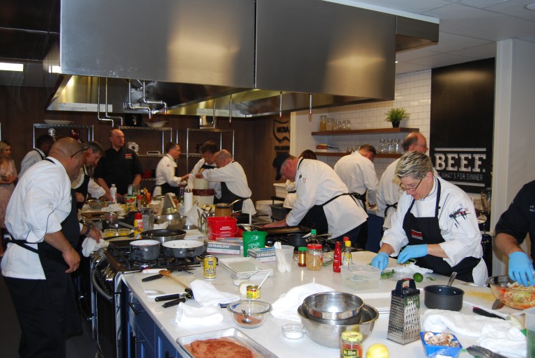 chefs in Culinary Center